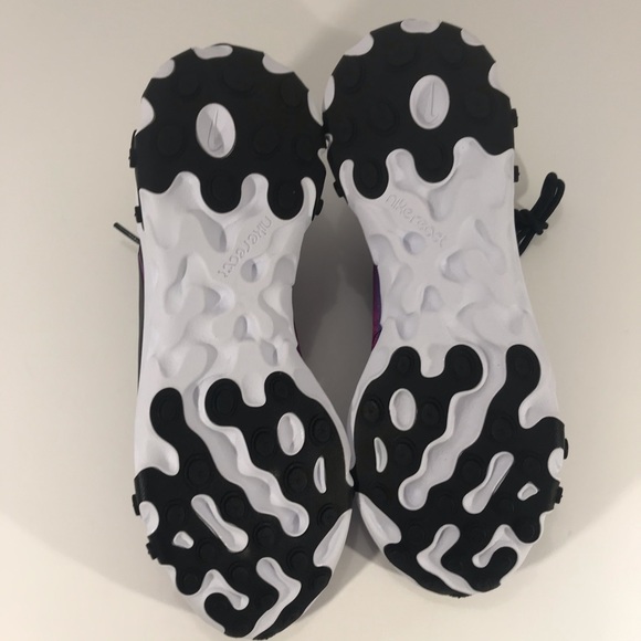 Nike WMNS React Element 55 PRM Black/Fuschia - Picture 6 of 6